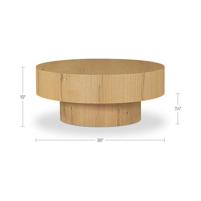 Corey Coffee Table Rustic Oak