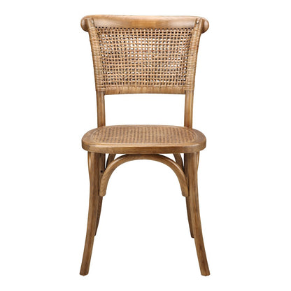 Churchill Dining Chair Light Brown - Set of Two