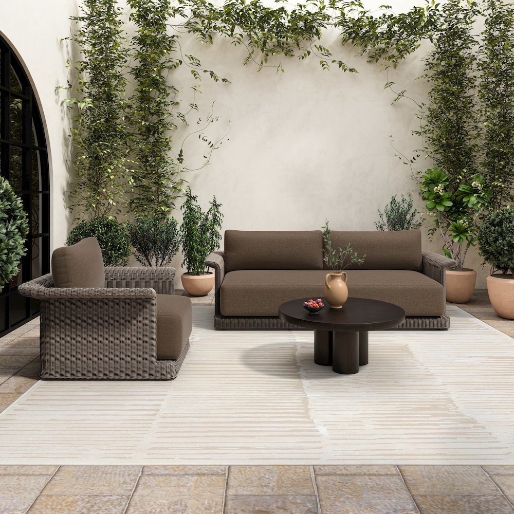 Logan Outdoor Coffee table Black