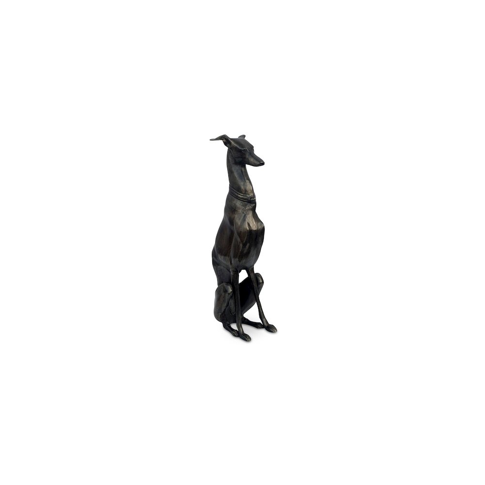 Duke Cast Aluminum Sculpture Black