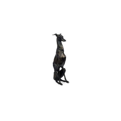 Duke Cast Aluminum Sculpture Black