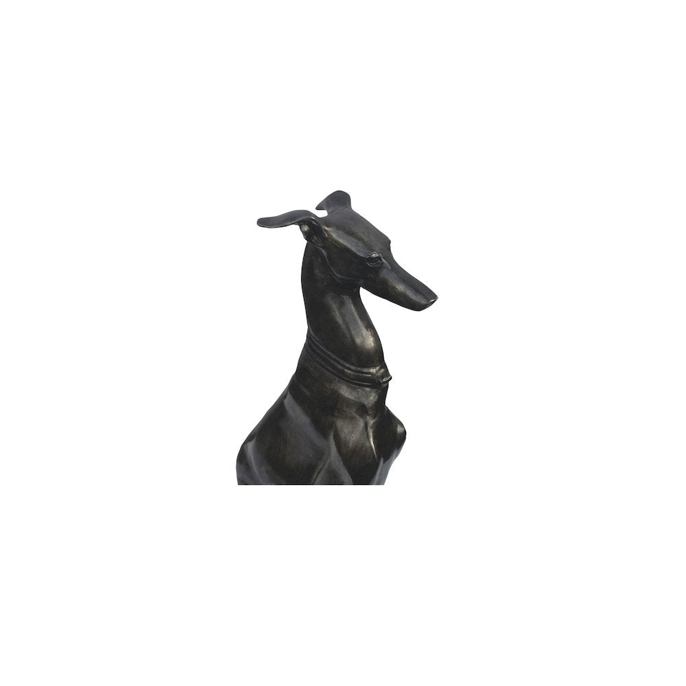Duke Cast Aluminum Sculpture Black