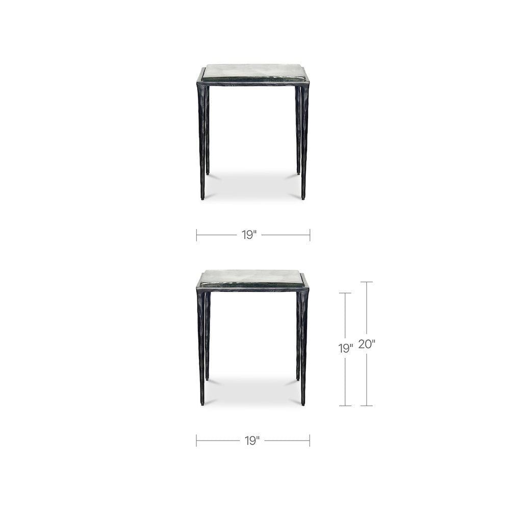 Mari Side Table Clear
