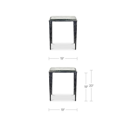 Mari Side Table Clear