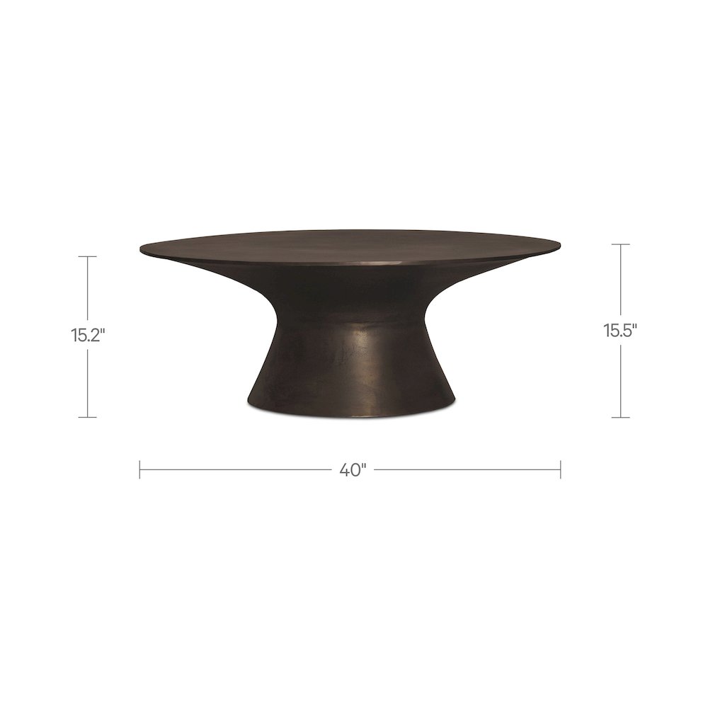 Bardo Outdoor Coffee Table Deep Bronze