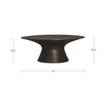 Bardo Outdoor Coffee Table Deep Bronze
