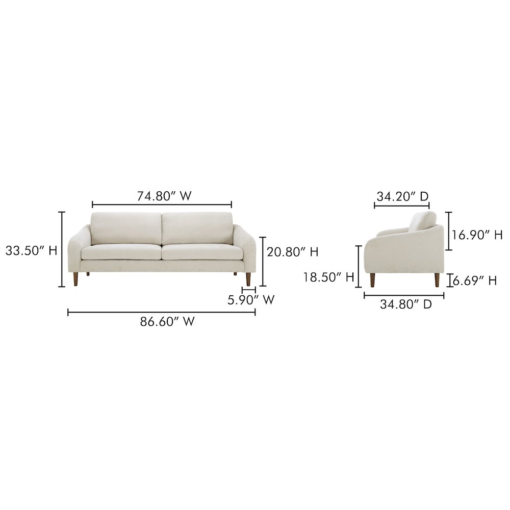 Quinn Sofa Oatmeal