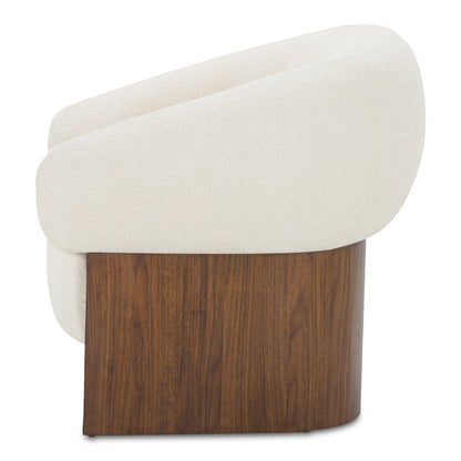 Otto Accent Chair Flecked Cream