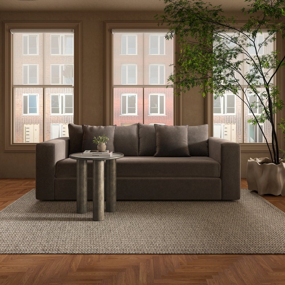 Kiran Sleeper Sofa Warm Charcoal