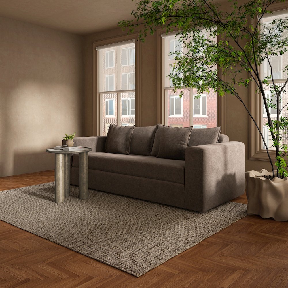 Kiran Sleeper Sofa Warm Charcoal