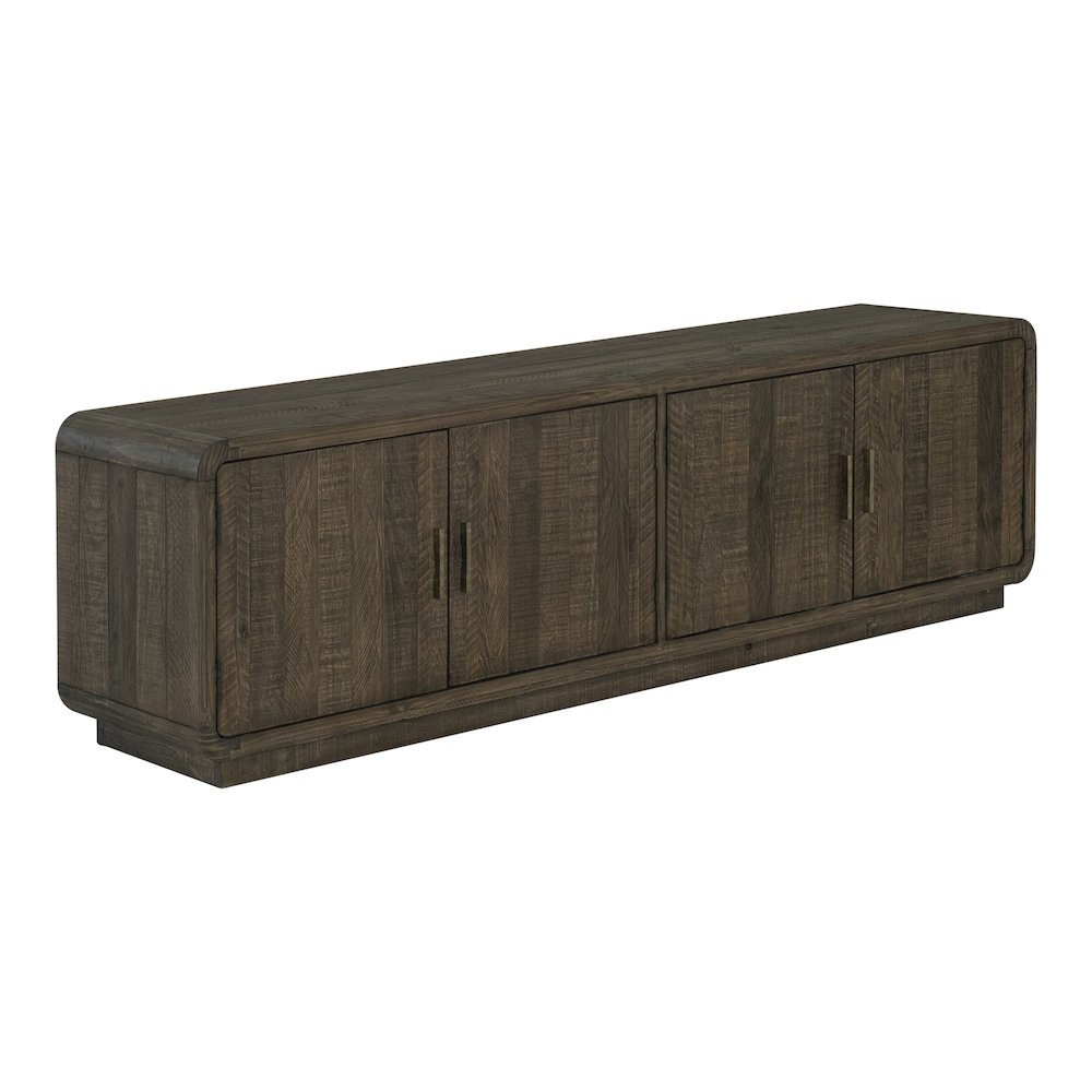 Monterey Media Cabinet Aged Brown