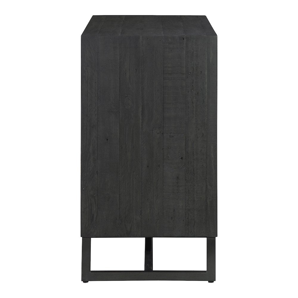 Sierra 2 Door Cabinet Black