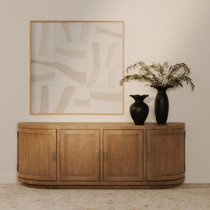 Nicola Media Cabinet Natural