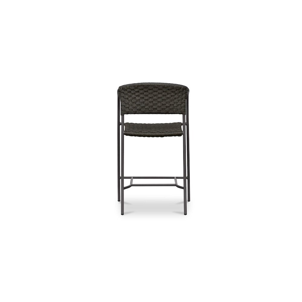 Zola Outdoor Counter Chair Dark Brown