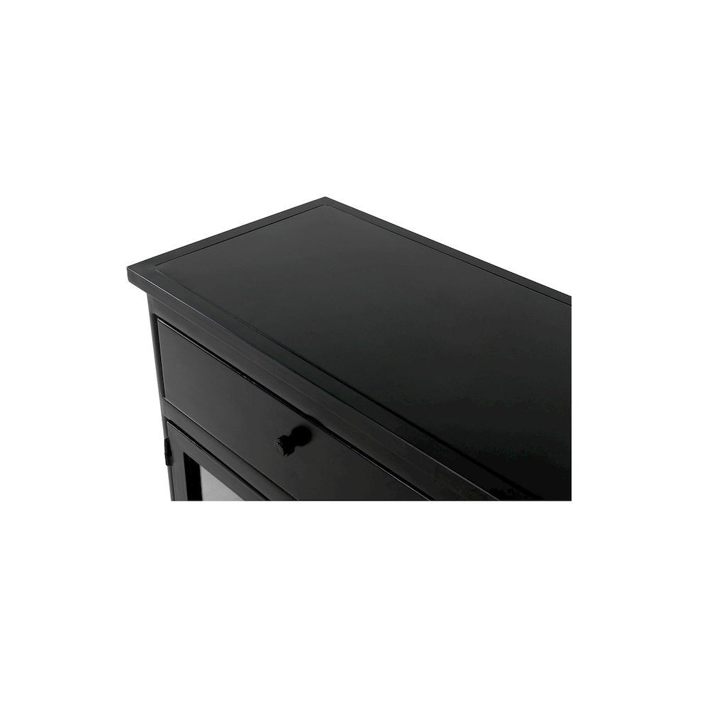 Henry Metal Sideboard Black