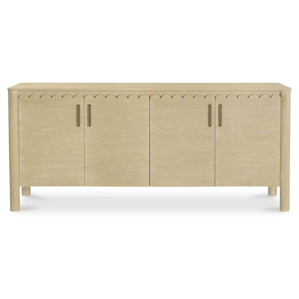 Wiley 4 Door Sideboard Natural