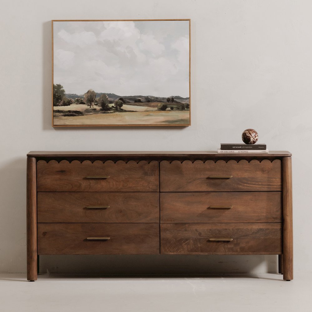 Wiley Dresser Vintage Brown