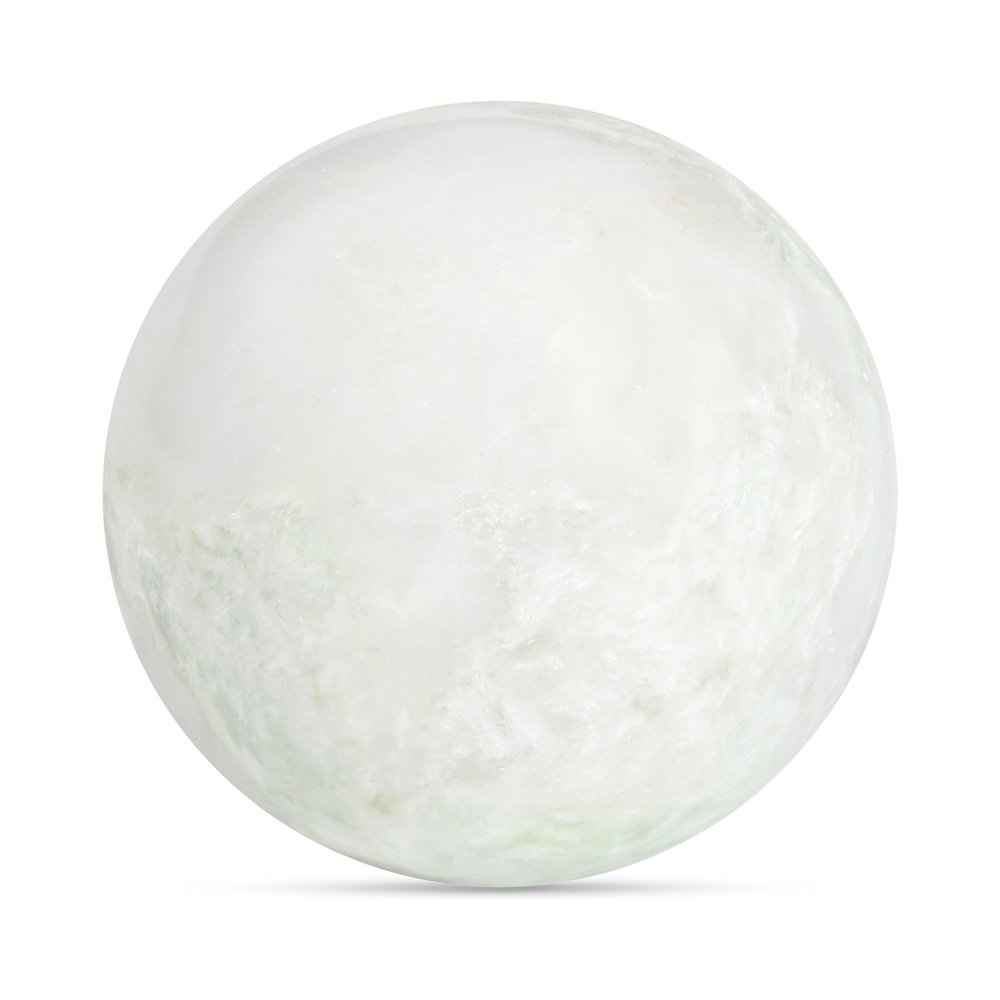 Odessa Sphere Tabletop Accent Green Onyx Marble