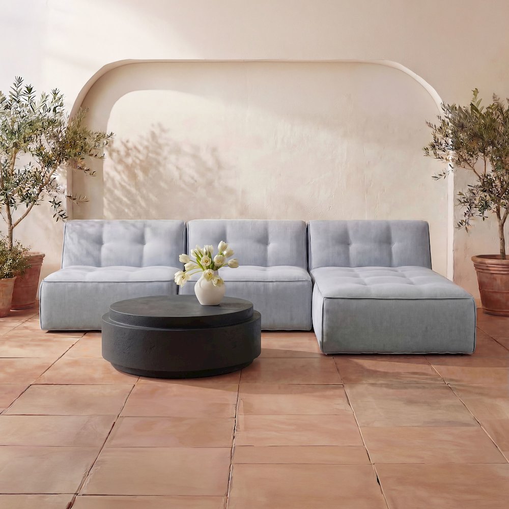 Cosmo Outdoor Coffee Table Black