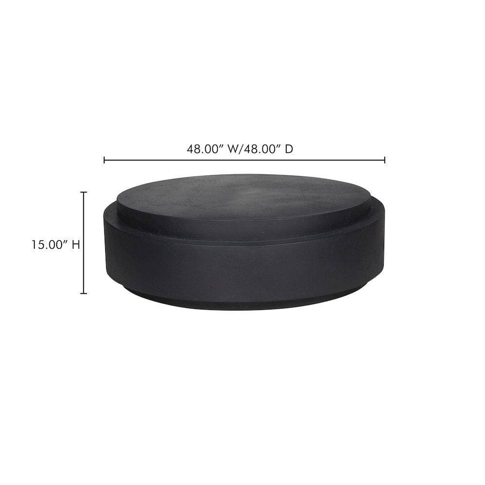 Cosmo Outdoor Coffee Table Black