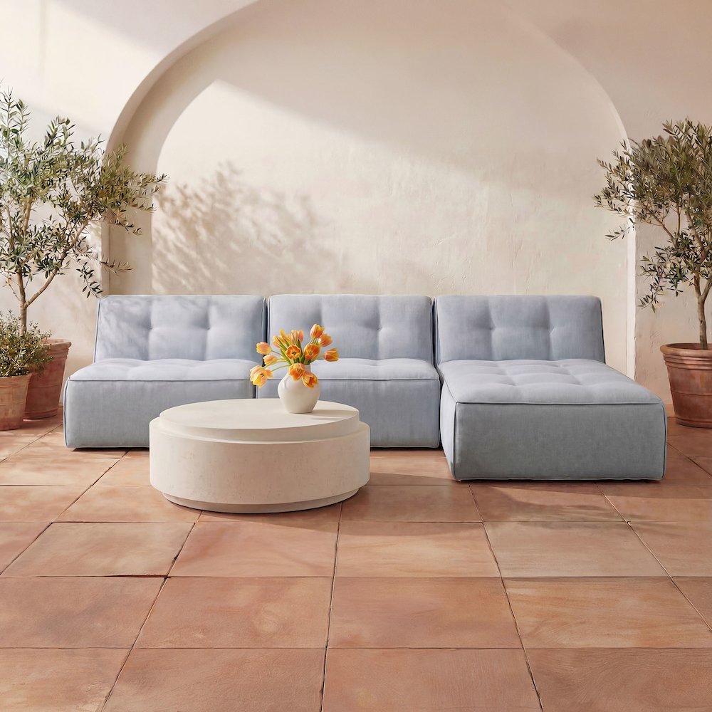 Cosmo Outdoor Coffee Table Off White