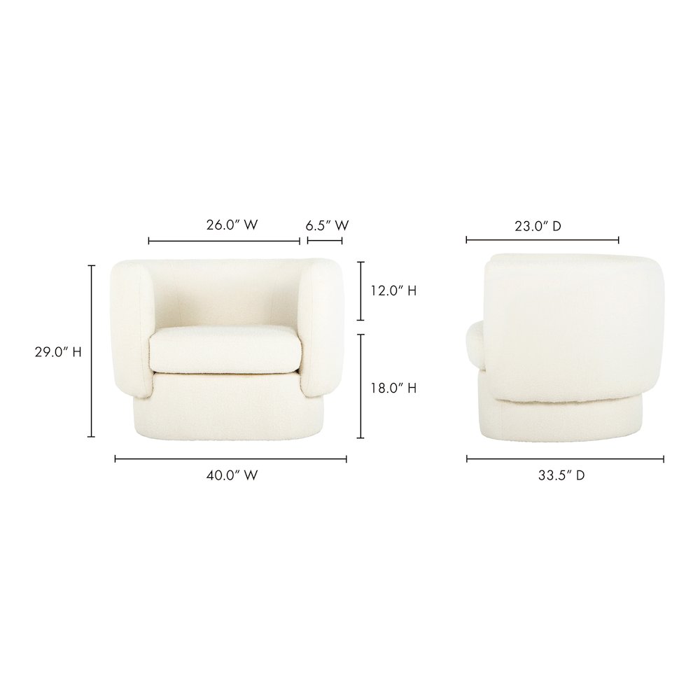 Koba Chair Maya White