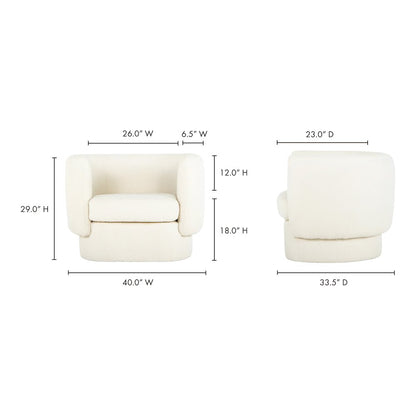 Koba Chair Maya White