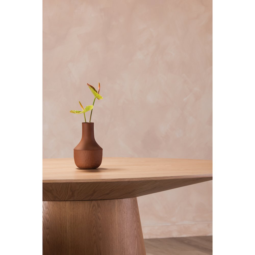 Otago Oval Dining Table Natural Oak