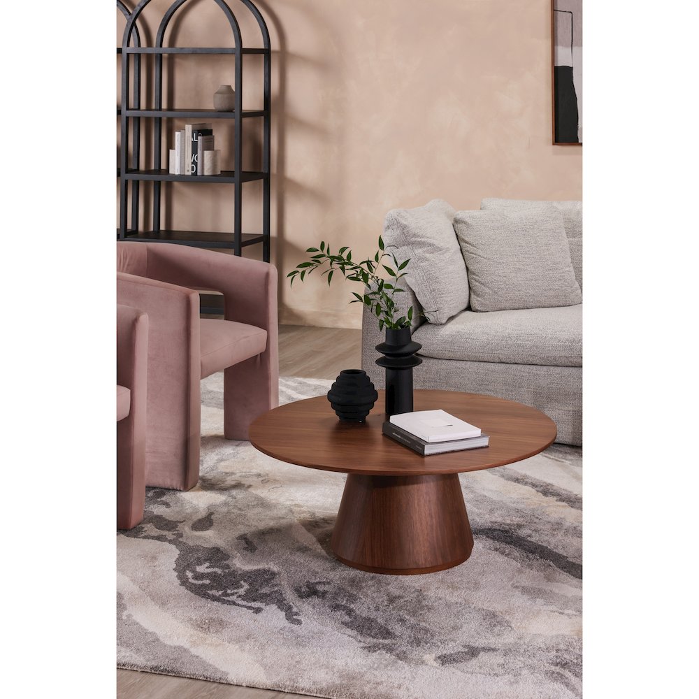 Otago Coffee Table Walnut Brown