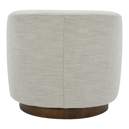 Oscy Swivel Chair Splashed White