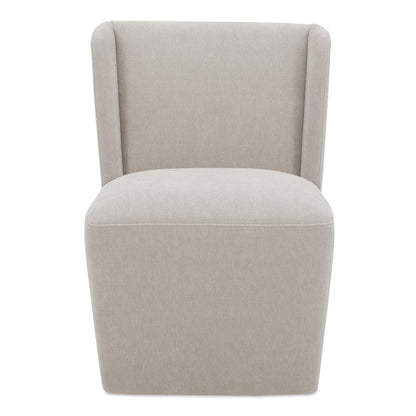 Cormac Rolling Dining Chair Warm Sand