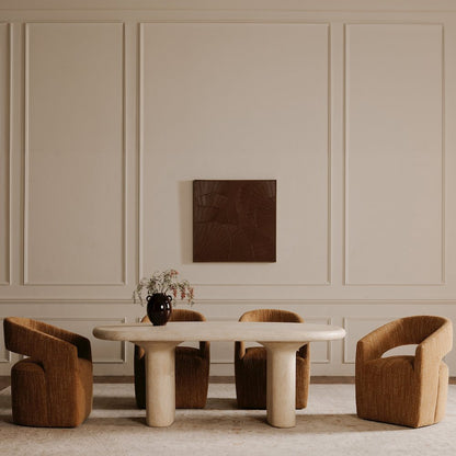 Barrow Rolling Dining Chair