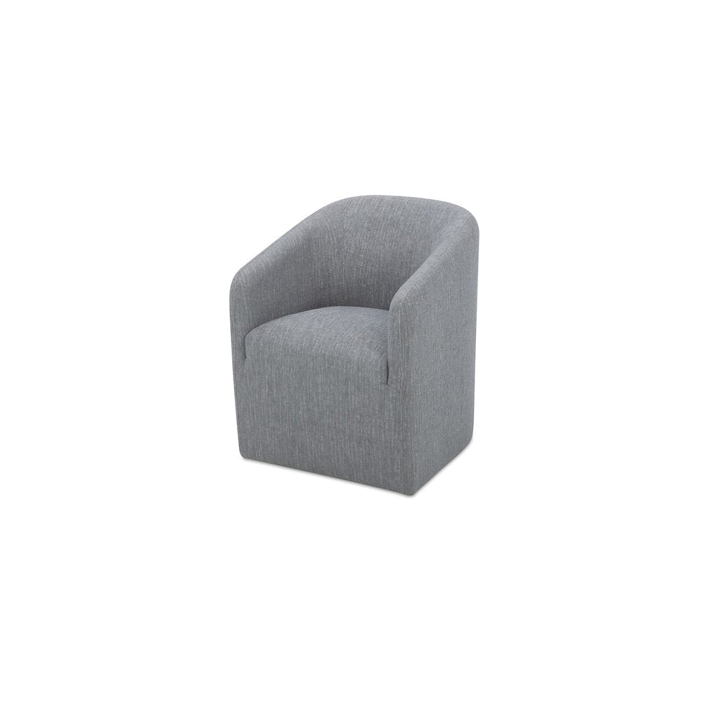 Sandy Rolling Dining Chair Grey