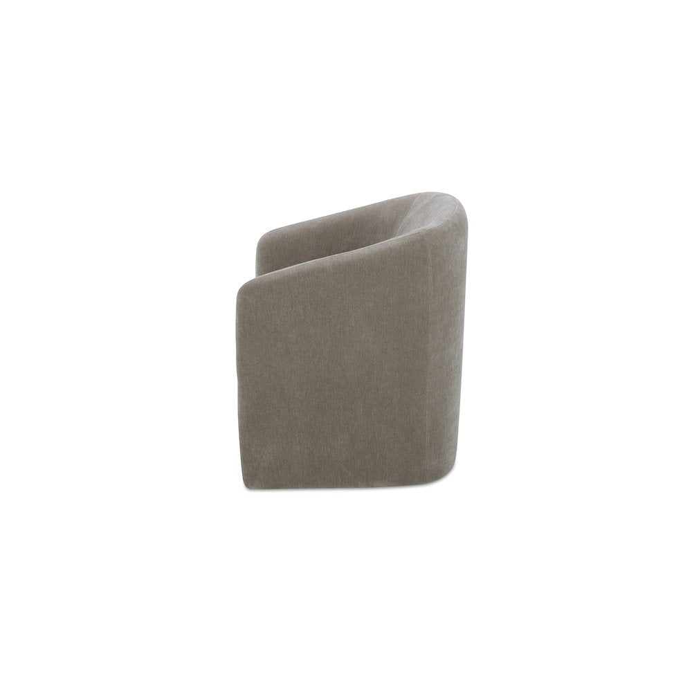 Sandy Rolling Dining Chair Taupe