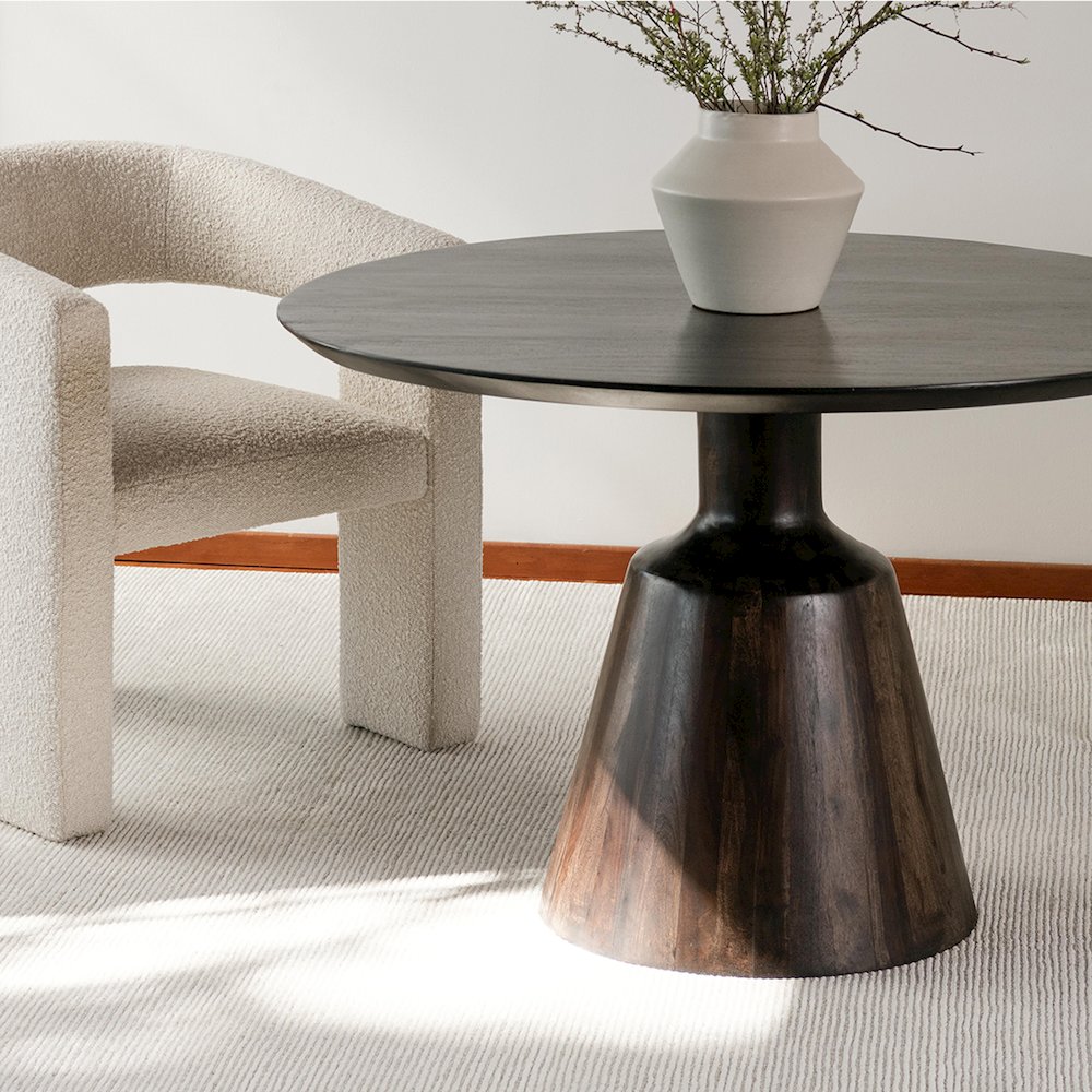 Myron Dining Table Dark Brown