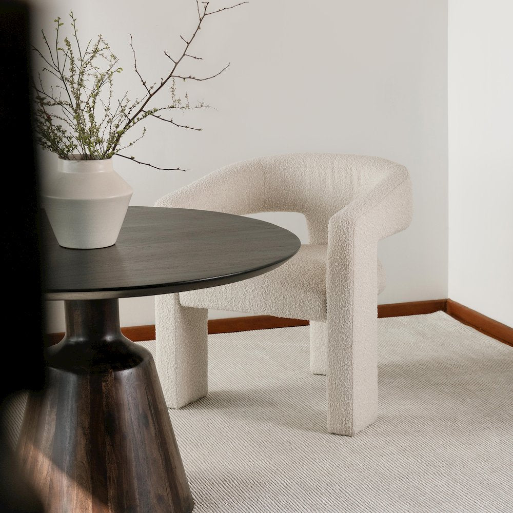 Myron Dining Table Dark Brown