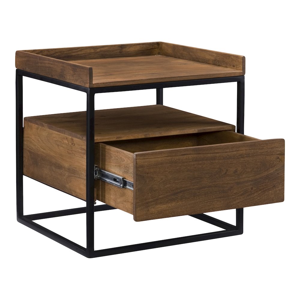 Vancouver Side Table Light Brown