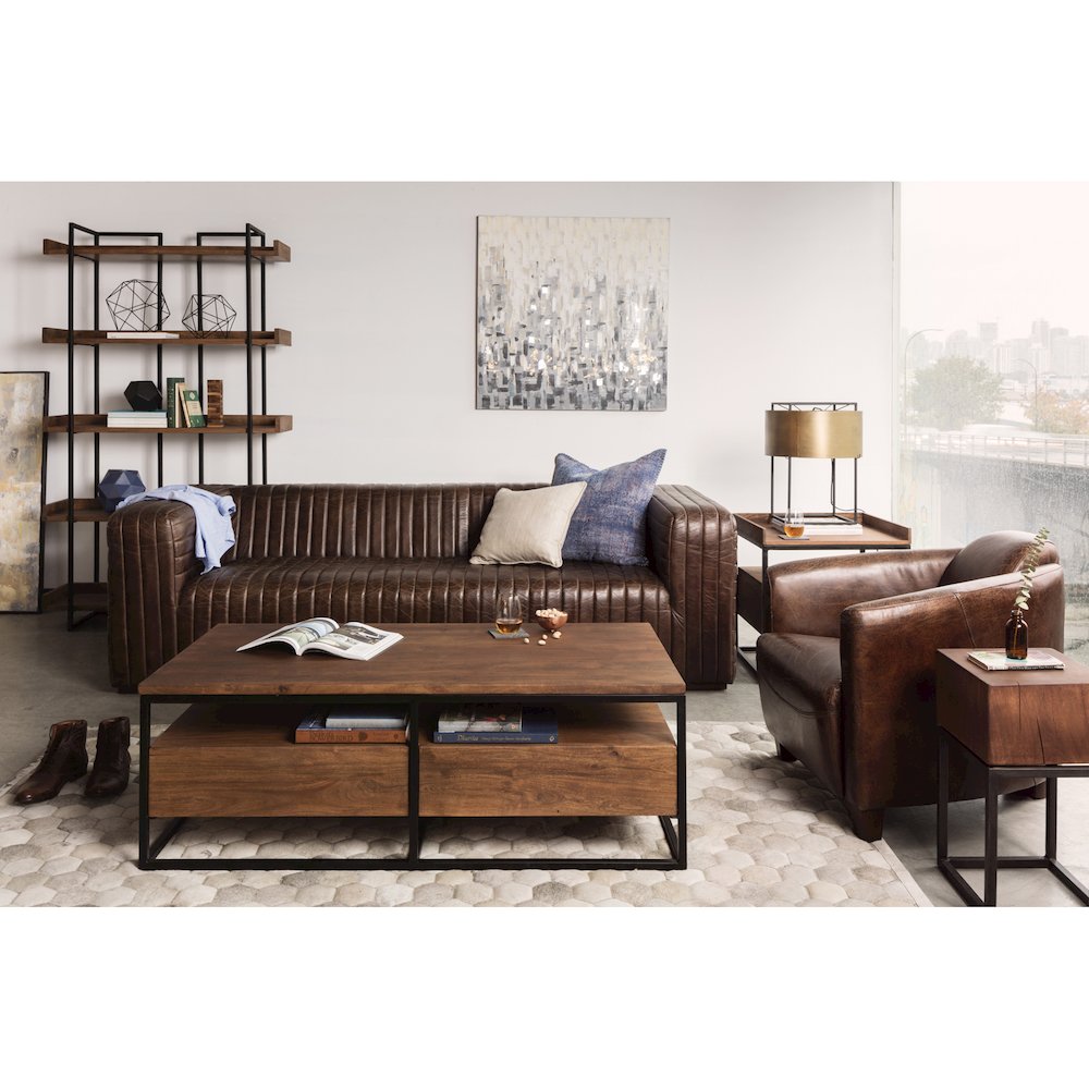 Vancouver Bookshelf Small Light Brown
