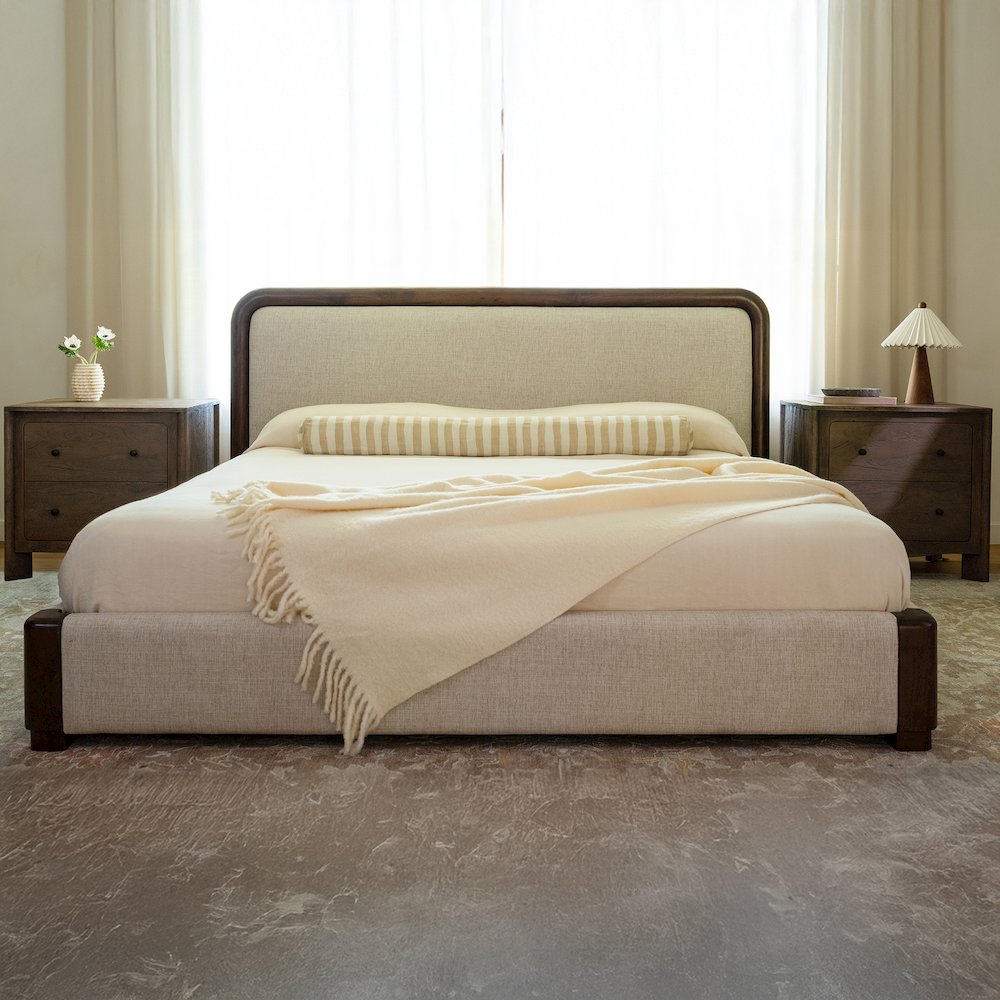 Bower King Bed Brown