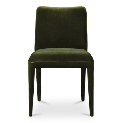 Calla Dining Chair Green Velvet - Set of Two