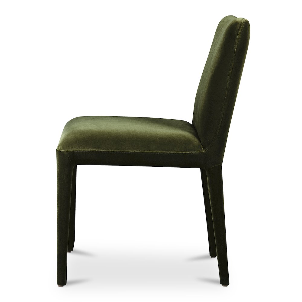 Calla Dining Chair Green Velvet - Set of Two
