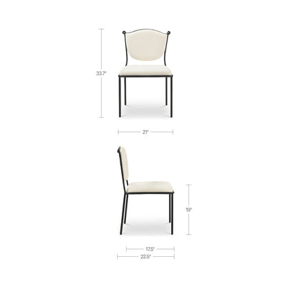 Ferris Dining Chair Cream