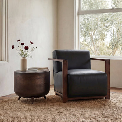 Barnes Accent Chair Black