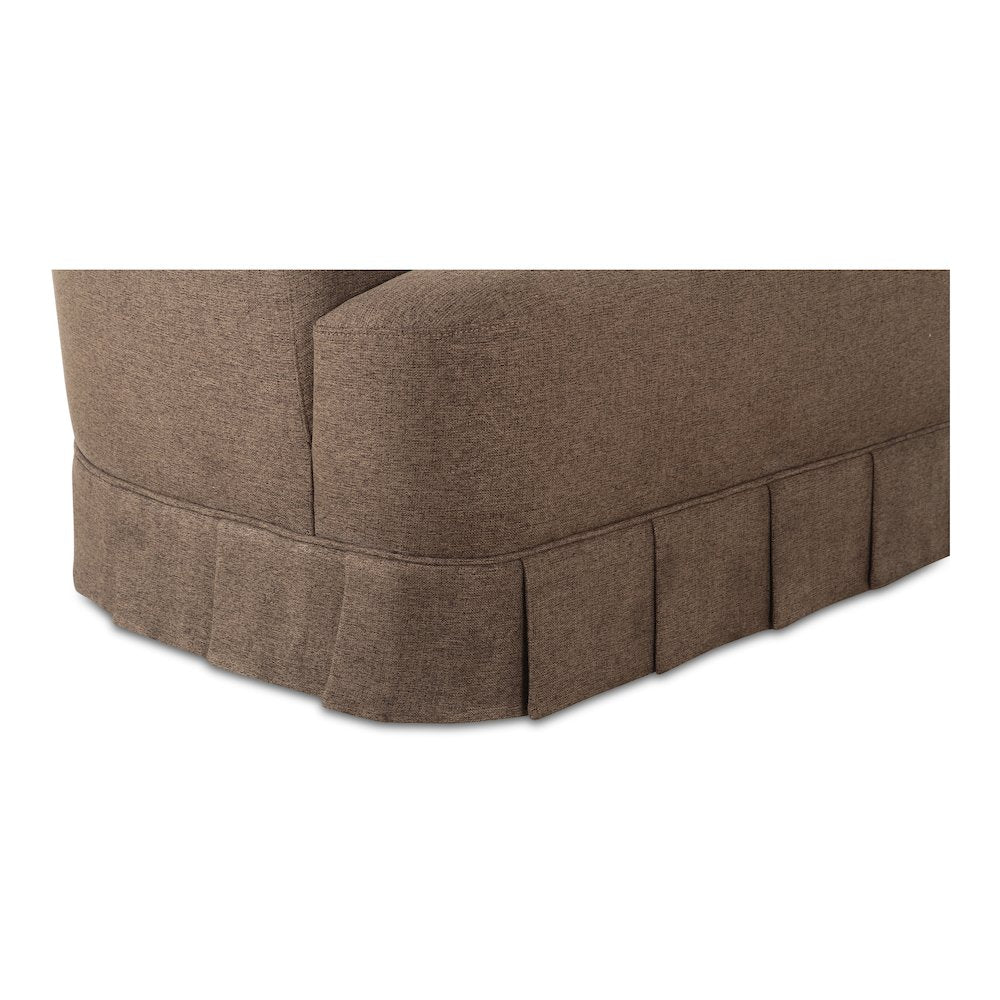 Maren Swivel Chair Brown