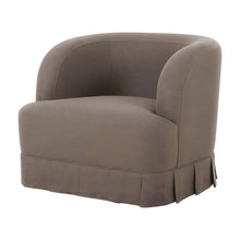 Fabric Upholstered Swivel Accent Chair with Contemporary Style for Living Room
