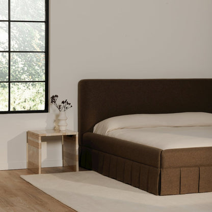 Maren Queen Bed Brown