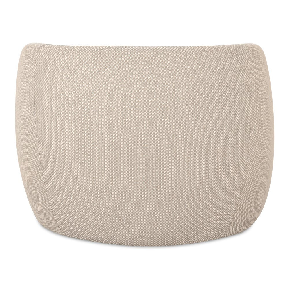 Rae Outdoor Accent Chair Beige Check