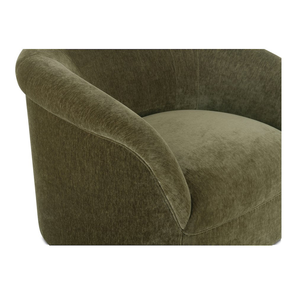 Thora Lounge Chair Dark Green