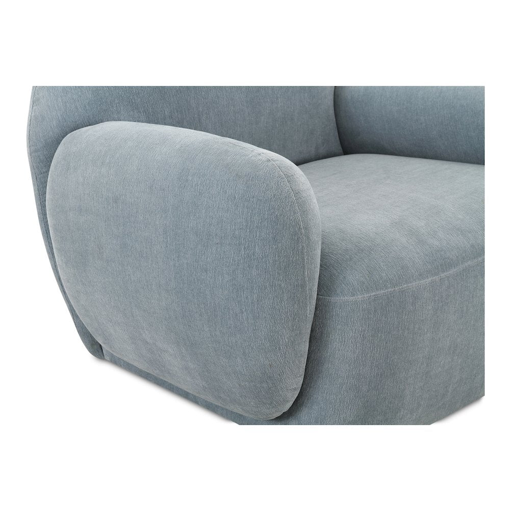 Hazel Lounge Chair Light Blue