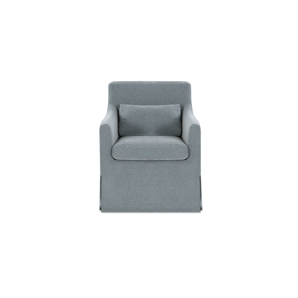Lydia Slipcover Dining Chair Blue
